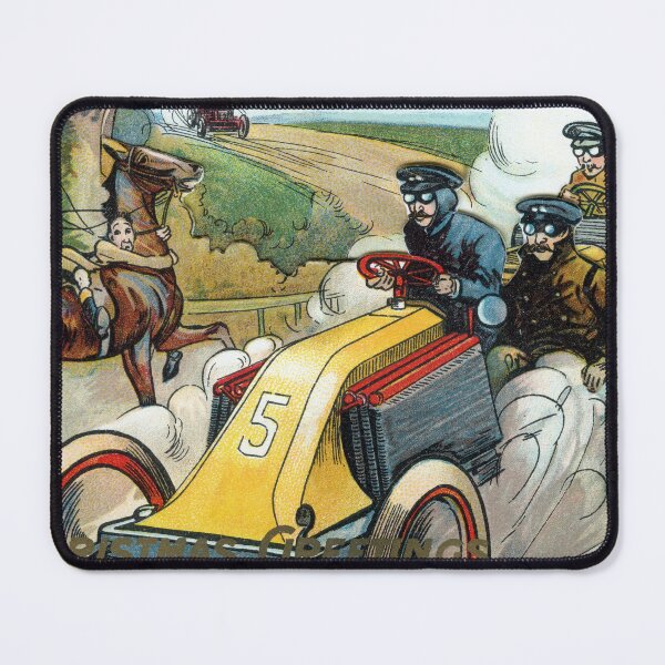 Item preview, Antique Christmas Card Cars Vs Horse designed and sold by Duncan-Mac.
