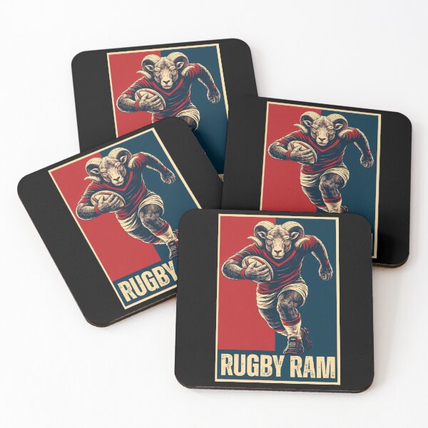 Item preview, Rugby Ram Dark HOPE designed and sold by TrueArtsStore.