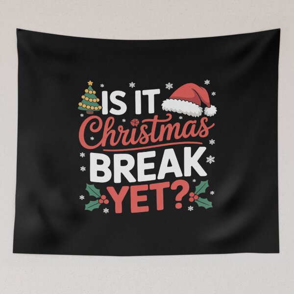 Item preview, Is It Christmas Break Yet Xmas Holiday Teacher Men designed and sold by angolinnArt.