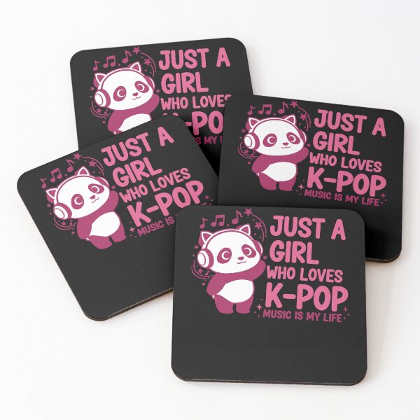 Item preview, Just A Girl Who Loves K-Pop Music Is My Life Cute designed and sold by LuminOrb.