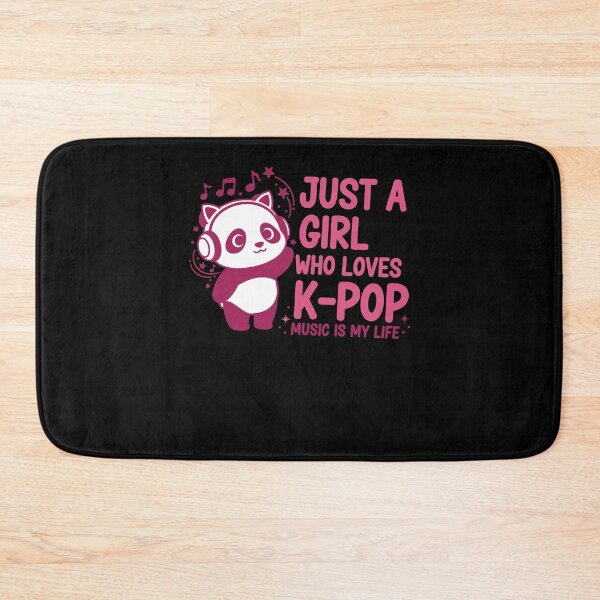 Item preview, Just A Girl Who Loves K-Pop Music Is My Life Cute designed and sold by LuminOrb.