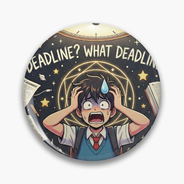 Item preview, Anime Procrastination designed and sold by Midnight Replay.