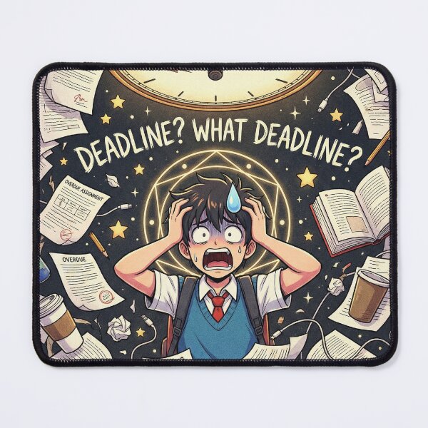 Item preview, Anime Procrastination designed and sold by Midnight Replay.