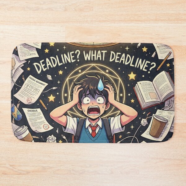 Item preview, Anime Procrastination designed and sold by Midnight Replay.
