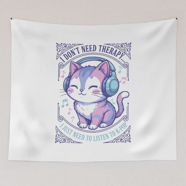 Item preview, I Dont Need Therapy I Just Need To Listen To Kpop designed and sold by LuminOrb.