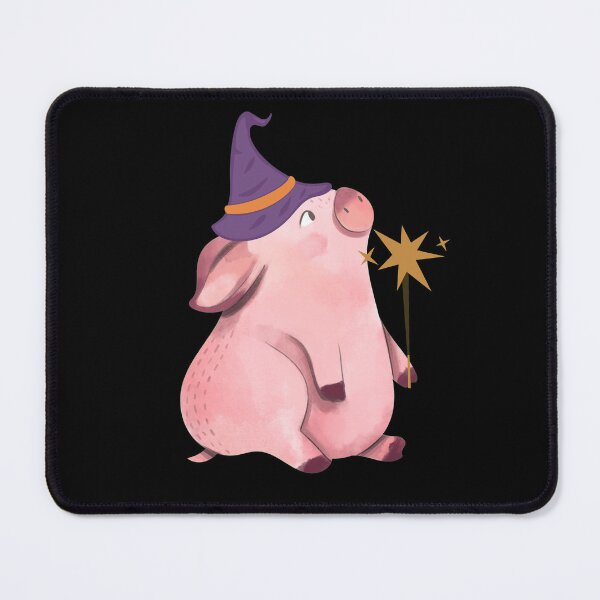 Item preview, Pig Wizard With a Wand Cute Gift Idea For Pig Lovers designed and sold by Versik-.