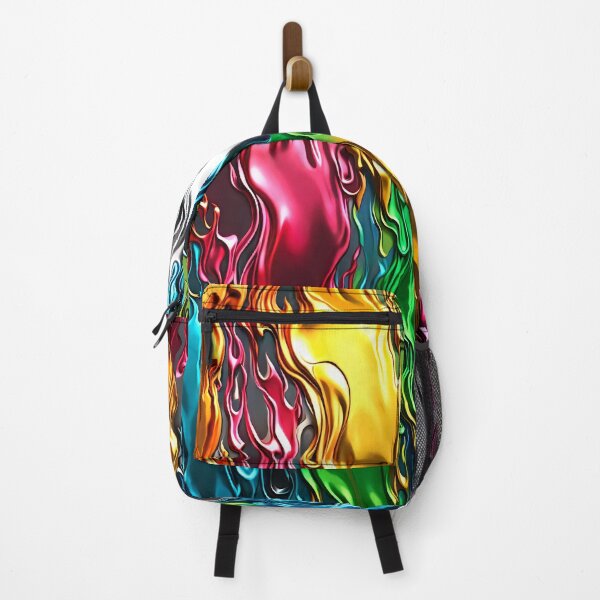 Item preview, Liquid Flame Rainbow designed and sold by Kaleidoscope Print.