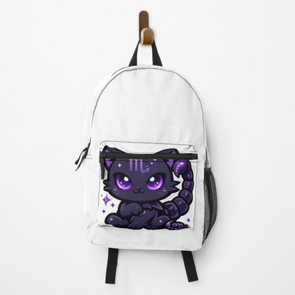 Item preview, Cute Kawaii Scorpio Zodiac Shadow Cat designed and sold by Silentbow.