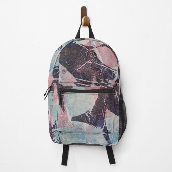 Item preview, Pink and blue leaf designed and sold by louelle-art.