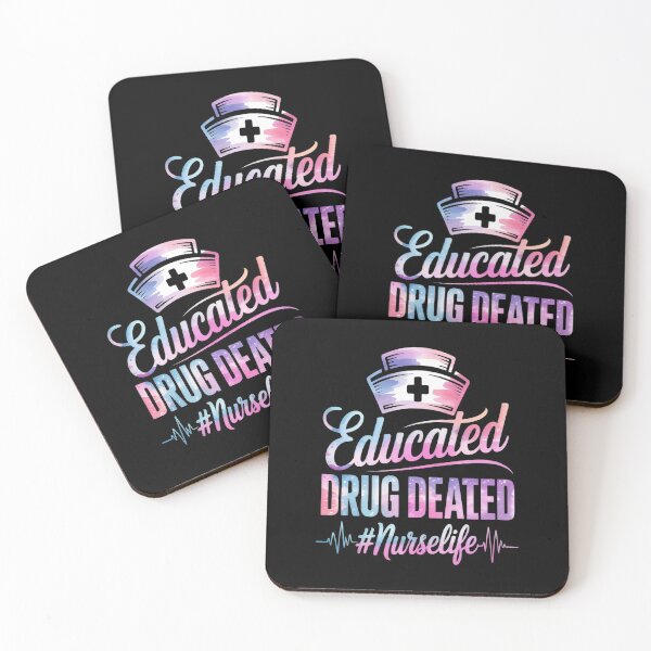 Item preview, Educated Drug Dealer Nurse Life Nurse Heart Beat designed and sold by TeamLequid.