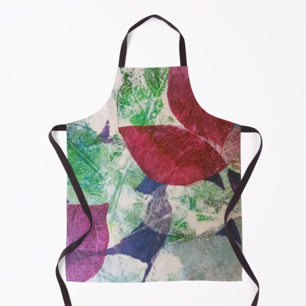 Item preview, Red and green leaf designed and sold by louelle-art.
