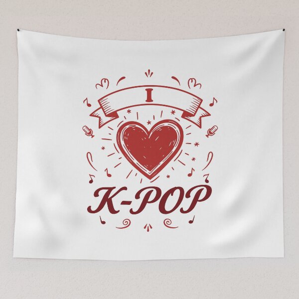 Item preview, Korean Pop I K-Pop Korean Music Cute Kpop Love designed and sold by LuminOrb.