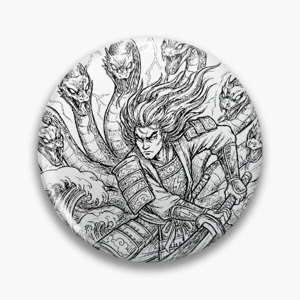 Item preview, Susanoo’s Storm - Japanese Mythology designed and sold by bapupa.