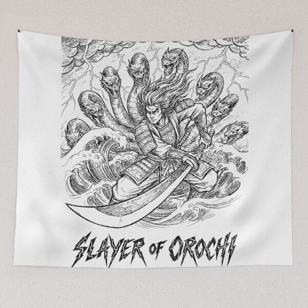 Item preview, Susanoo’s Storm - Japanese Mythology designed and sold by bapupa.