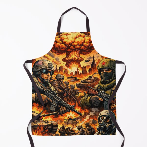 Item preview, World War III – Apocalyptic Modern Warfare Illustration designed and sold by Arte Cartoon From TagTeam Group.