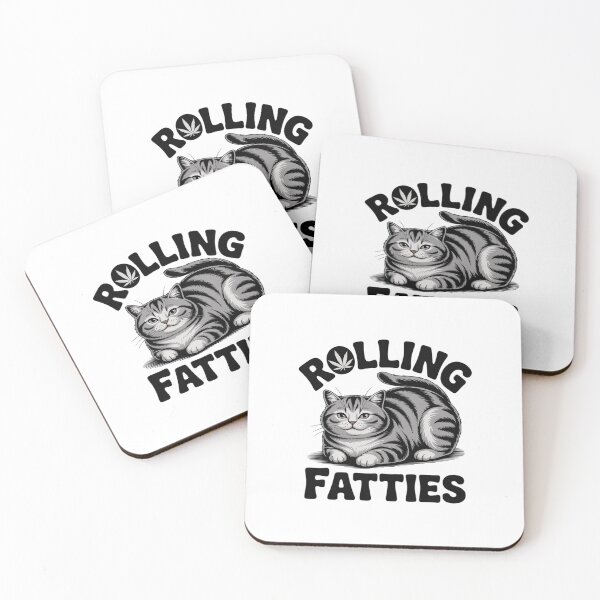 Item preview, Rolling Fatties Weed Cat 420 Cannabis designed and sold by joyouartArt.