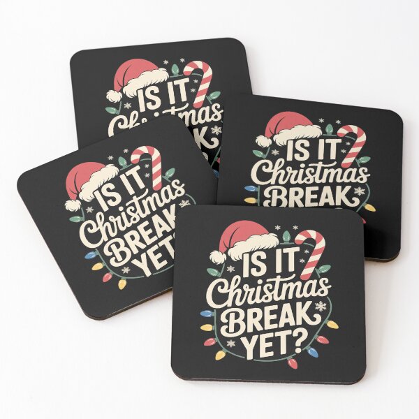 Item preview, Is It Christmas Break Yet Xmas Holiday Teacher designed and sold by angolinnArt.