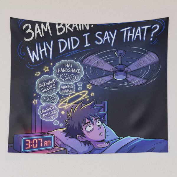 Item preview, 3AM Overthinking designed and sold by Midnight Replay.