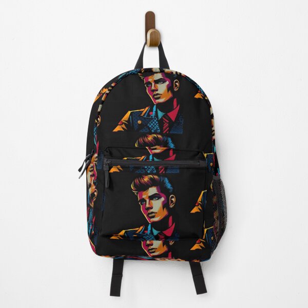 Item preview, Vibrant Pop Art Men Portrait Print designed and sold by  Ojo de Lilith.