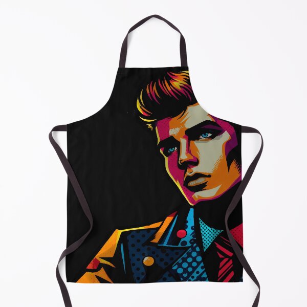 Item preview, Vibrant Pop Art Men Portrait Print designed and sold by Ojo de Lilith.