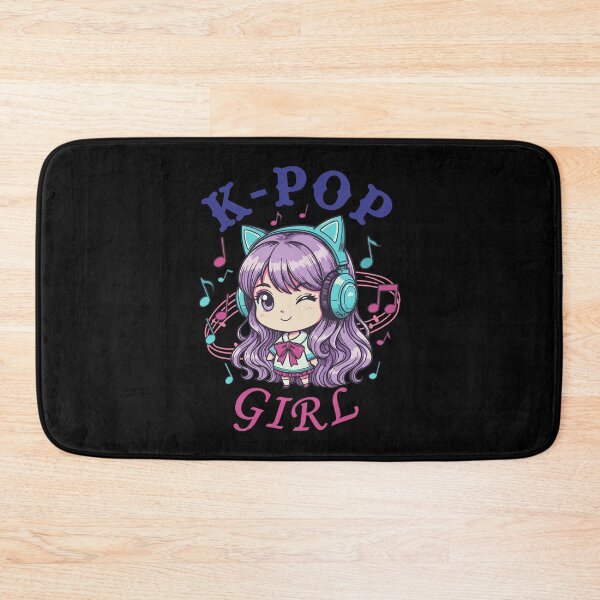 Item preview, K-Pop Girl Cute Korean Music Anime Kpop Fans designed and sold by LuminOrb.