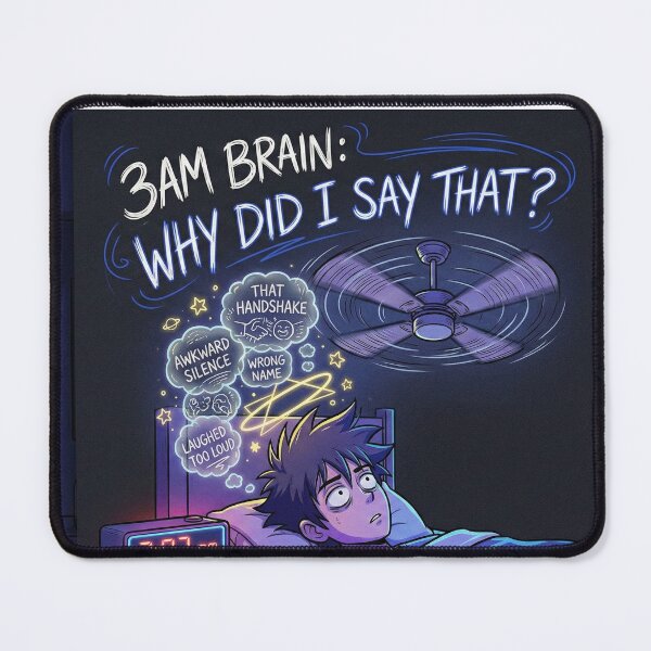 Item preview, 3AM Overthinking designed and sold by Midnight Replay.