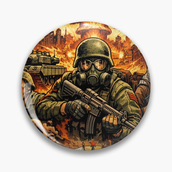Item preview, World War III – Apocalyptic Illustration designed and sold by Arte Cartoon From TagTeam Group.
