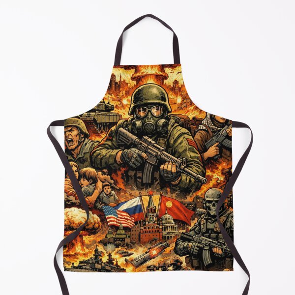 Item preview, World War III – Apocalyptic Illustration designed and sold by Arte Cartoon From TagTeam Group.