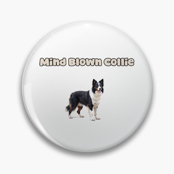 Item preview, Mind Blown Collie designed and sold by NatureUnleashed.