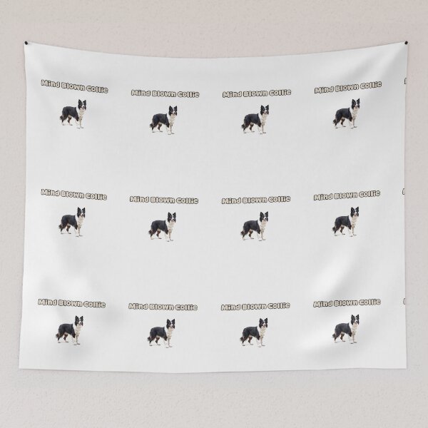 Item preview, Mind Blown Collie designed and sold by NatureUnleashed.