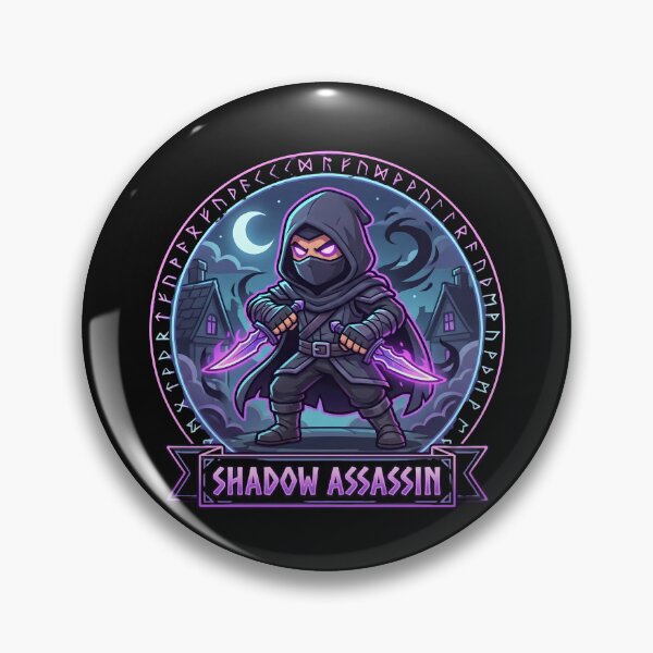 Item preview, Blocky Shadow Assassin RPG Gamer Avatar designed and sold by SignumShop.