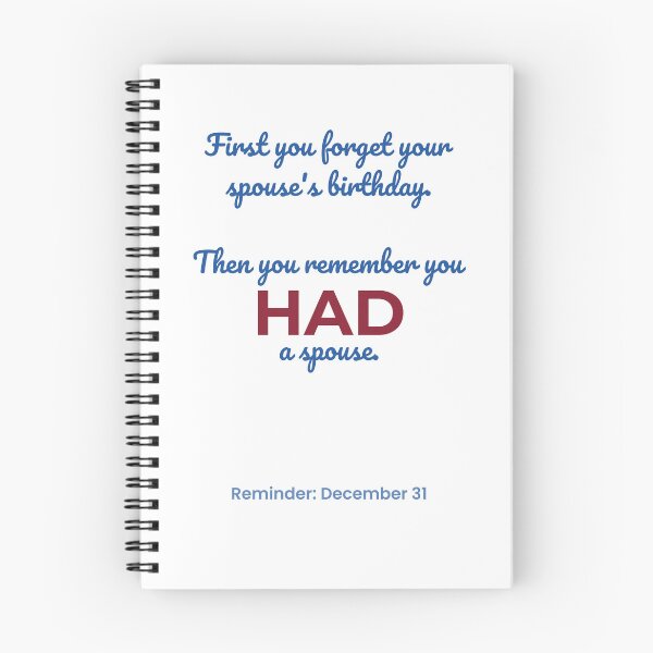 Item preview, Spouse Joke – December 31 designed and sold by ariksworld.