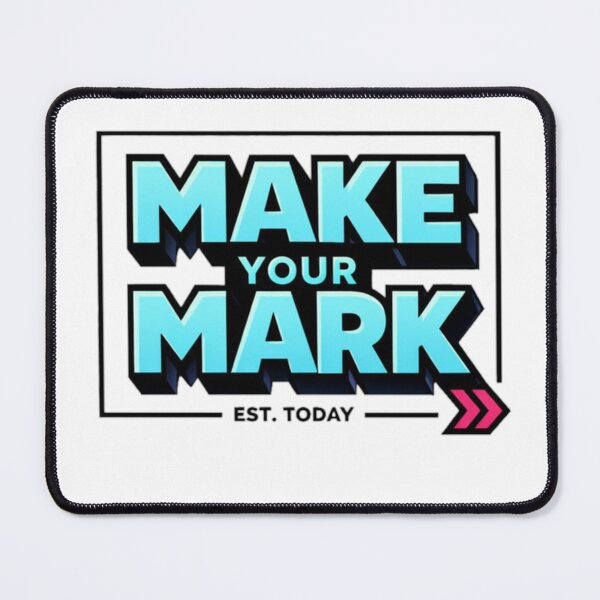 Item preview, Make Your Mark Motivational Typography designed and sold by the-dovlat.