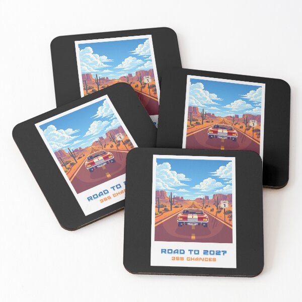 Item preview, Road to 2027 - Retro Nevada desert Road Trip vintage photo designed and sold by ProjetF.