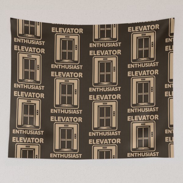 Item preview, Elevator Enthusiast Elevator Lover (light version) designed and sold by KLArtzStore.