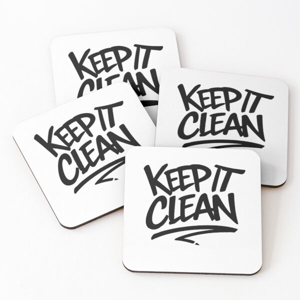 Item preview, Keep It Clean Lifestyle Statement designed and sold by the-dovlat.