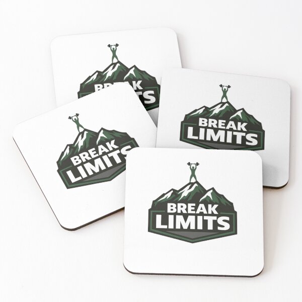 Item preview, Break Limits Mountain Motivation designed and sold by the-dovlat.