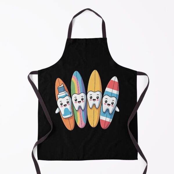 Item preview, Tooth Surf Surfboard Beach Summer Dental Hygienist  designed and sold by orlodrake.