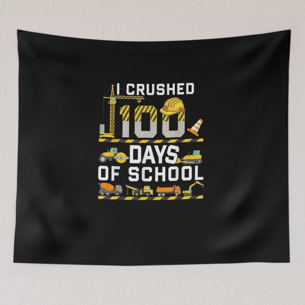 Item preview,  Crushed 100 Days Of School Construction Truck designed and sold by Juansustait.