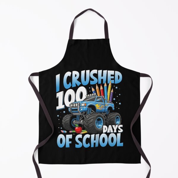 Item preview, I Crushed 100 Days Of School Monster Truck 100th Kids Boy designed and sold by Juansustait.