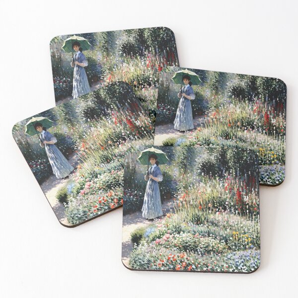 Item preview, Rounded Flower Bed - Vibrant Blossoms designed and sold by artdesignsnow.
