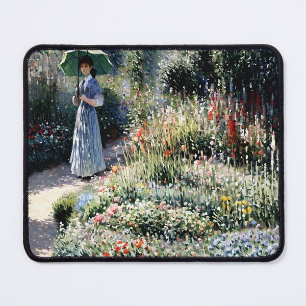 Item preview, Rounded Flower Bed - Vibrant Blossoms designed and sold by artdesignsnow.
