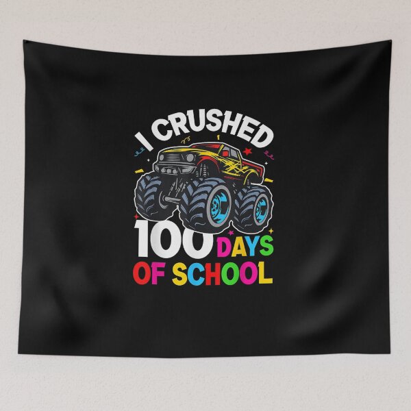 Item preview, Kids 100 Days of School Monster Truck 100th Day of School Boys designed and sold by Juansustait.