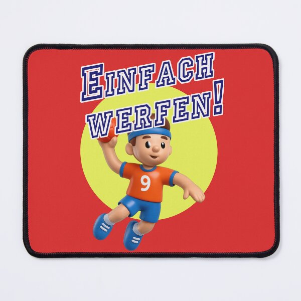Item preview, Handball Boy Motif Simple Throwing Sport Design designed and sold by Mauswohn.