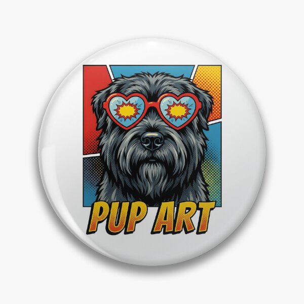 Item preview, Pop Art Bouvier des Flandres Retro Dog designed and sold by k3rstman1.