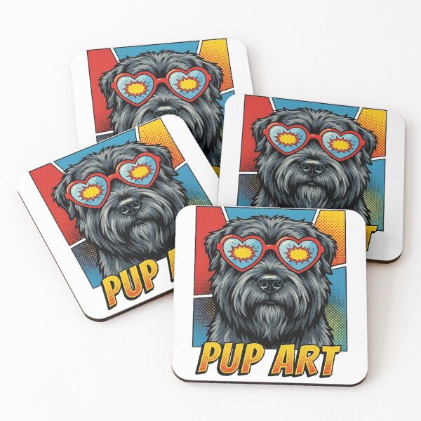 Item preview, Pop Art Bouvier des Flandres Retro Dog designed and sold by k3rstman1.