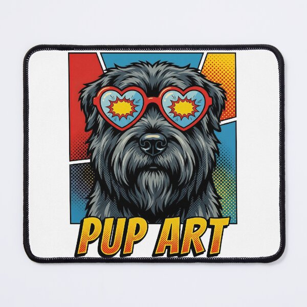 Item preview, Pop Art Bouvier des Flandres Retro Dog designed and sold by k3rstman1.