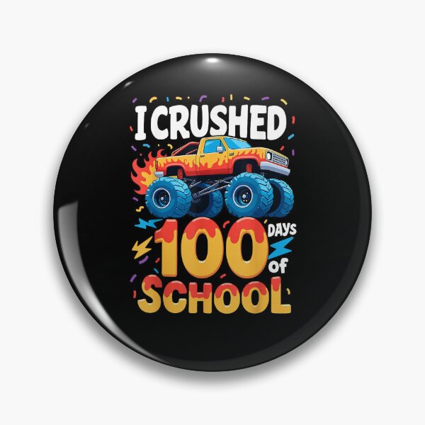 Item preview,  Kids 100 Days of School Monster Truck 100th Day of School Boys designed and sold by Juansustait.