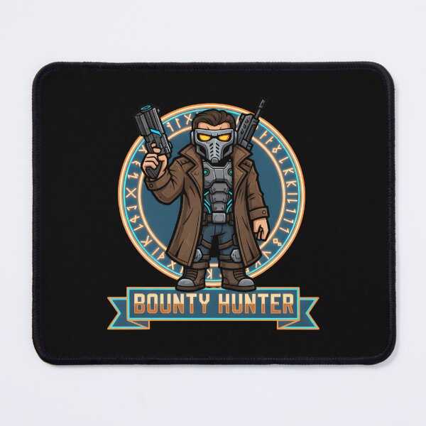 Item preview, Blocky Bounty Hunter Sci-Fi RPG Gamer Avatar designed and sold by SignumShop.