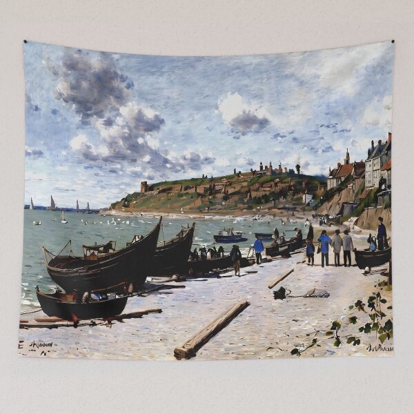 Aperçu de l'œuvre Sainte-Adresse - Elégance et loisirs du littoral en Normandie créée et vendue par artdesignsnow.